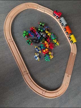 Lot Mini Train Set Thomas And Friends Kids Toys Learning Toy